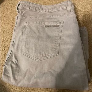 Michael Kors Gray Jeans size 12